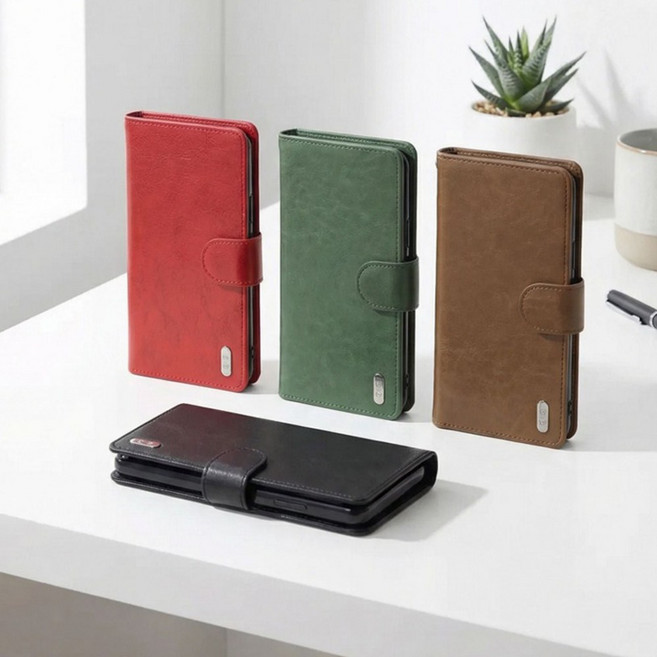 자르크 지퍼 지갑 카드 수납 다이어리 케이스 휴대폰 갤럭시엑스커버5 G525