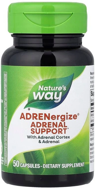 Nature's Way ADRENergize 에너지 50 캡슐 EMT-04085, 1개 - 쿠팡