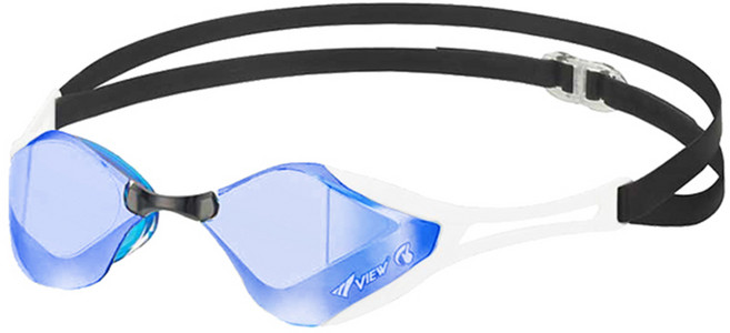 뷰 블레이드F 제로 선수용 미러 수경 V128SAM, GBD, 1개