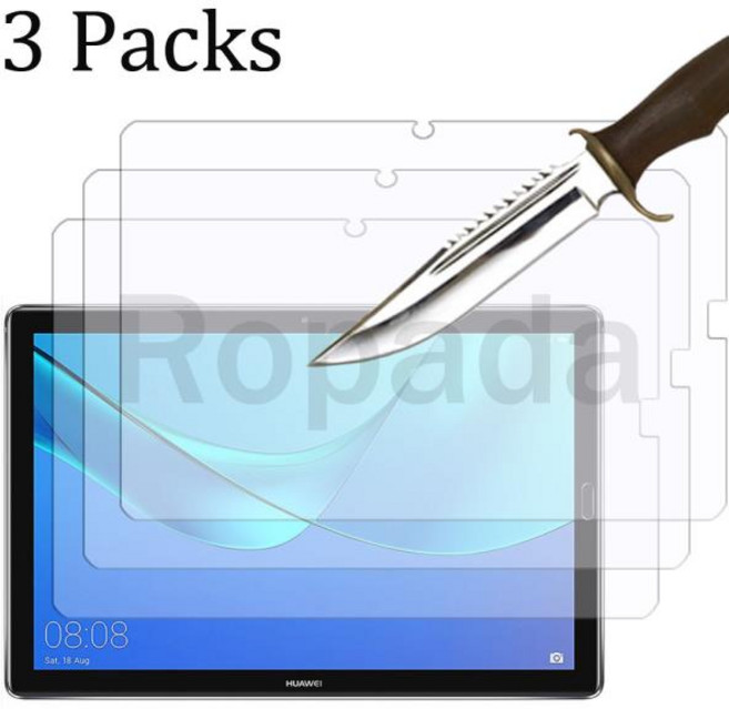 mediapad M6 M8 10.8 8.4 터보 프로 라이트 8.0 T3 T5 9.6 M3 M2 T1-701 태블릿 필름 용 3PCS 유리 화면, 12 M5 lite 8.0