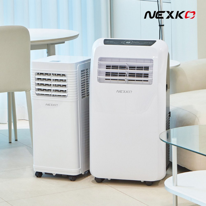 넥스코 이동식에어컨 가정용 업소용 실외기없는 이동형 휴대용 작은방 미니 소형 캠핑, 컴팩트형