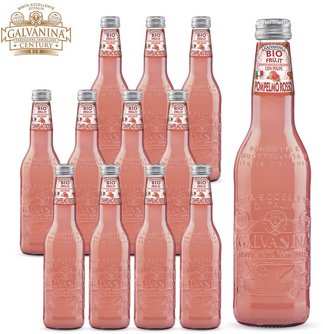 갈바니나 유기농 자몽 소다 355mlx12ea, 355ml, 12개