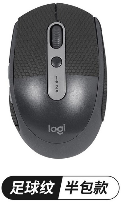 무선 마우스 디바이스 정증 1세대 Super HERO 수신 MX, 1 블랙풋볼미끄럼방지스티커[반팩,클렌징면배송]