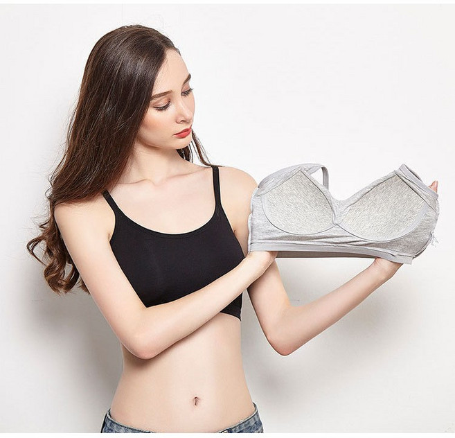 세상편한 모달 브라렛 / 스포츠브라 편한속옷 블랙 화이트 스킨 그레이 4컬러 여름브라 편하게 착용하세요