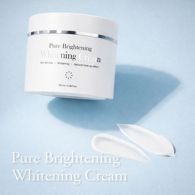 푸드어홀릭 퓨어 브라이트닝 화이트닝 크림 100ml 미백주름개선기능성 즉각적인화이트닝, 2개