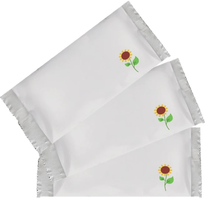 해바라기물티슈 업소용 대용량 일매 개별포장 식당용, 1개, 800매, 70g - 쿠팡