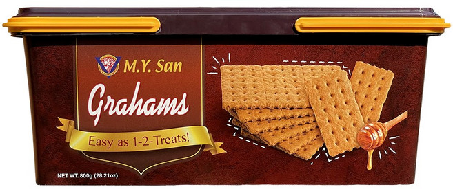 감자샵 그레이엄 허니 크래커 벌꿀과자 통밀크래커, 1개, 800g