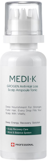 약국입점 메디케이 그로젠 탈모앰플 대용량 150ml 탈모증상완화 기능성 모근영양 헤어토닉 두피쿨링 여성 남성 헤어 에센스, 1개