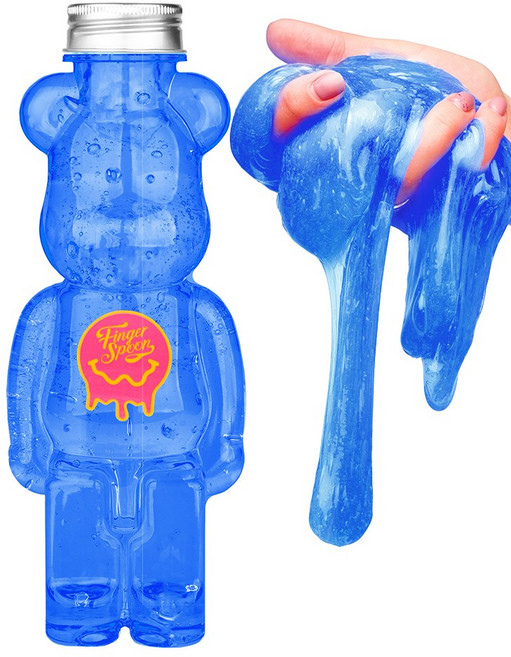 핑거스푼 목욕슬라임 420g, 블루, 1개