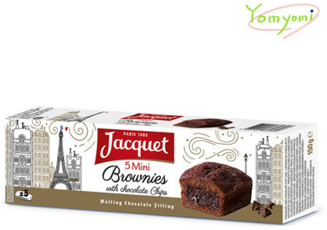 자케 미니 브라우니, 150g, 9개
