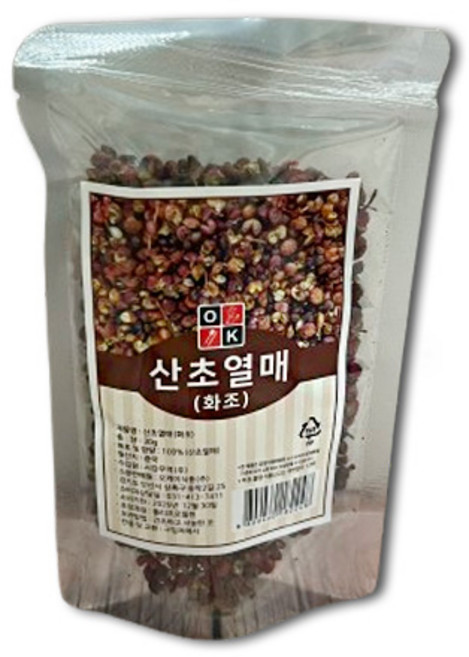 오케이 산초열매(화조) 30g, 1개