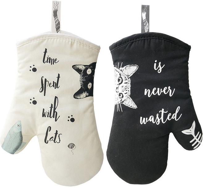 오마이남친 패브릭 오븐장갑, 1개, 양손 세트