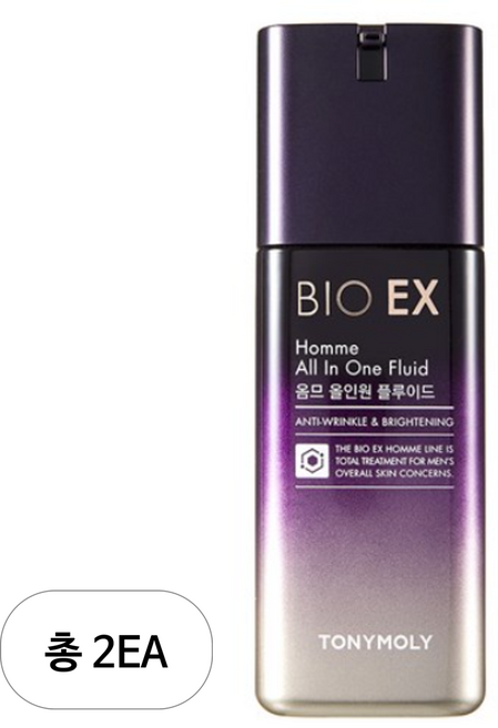토니모리 바이오 이엑스 옴므 올인원 플루이드, 130ml, 2개