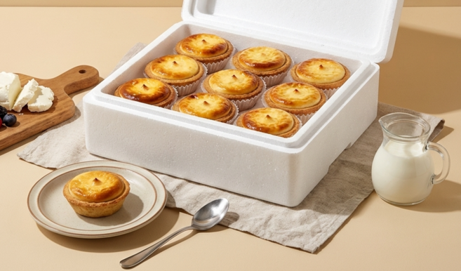 [아이스박스포함] 끼리 크림치즈 타르트 9입, 40g, 1