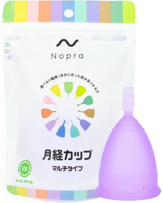 Nopra Cup 노프라 컵 월경 컵 멀티 타입 경혈 컵 생리 컵 menstrual cup (N3 L 사이즈) Nopra Cup ノプラカップ 月経カップ マルチタイプ 経血カップ 生, 1개, 1개입