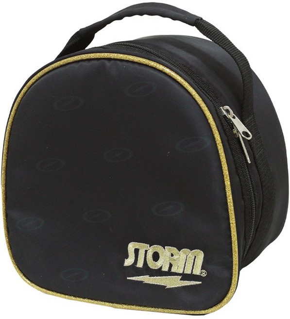 스톰 HSR25-FA 1 원볼백 [STORM-스톰 ROTOGRIP-로또그립 HI-SP-하이스포츠] 볼링가방/볼링용품, 블랙/골드(BK/G), 1개