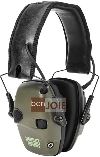 Howard Leight Impact 射擊耳罩 電子抗噪耳機, 1個, 環保袋裝 - 內容物與盒裝相同
