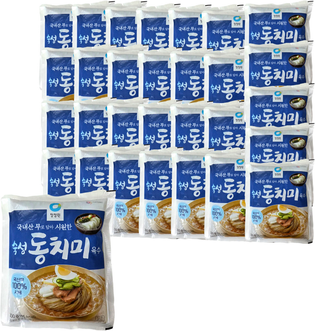 청정원 동치미육수, 30개, 300g