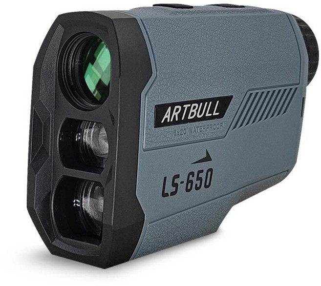 미니 레이저 골프 거리측정기 650m 측고측각 초경량, 그레이