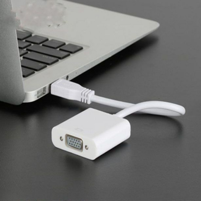 USB3.1 to VGA RGB Gen1 컨버터 무전원 1080p, 상세페이지 참조, 1개