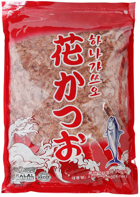 타코야끼 토핑용 프리미엄 가쓰오부시 [다이키치 100% 훈연가다랑어], 1개, 500g