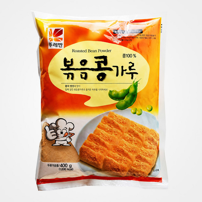 뚜레반 볶음콩가루 400g, 2개