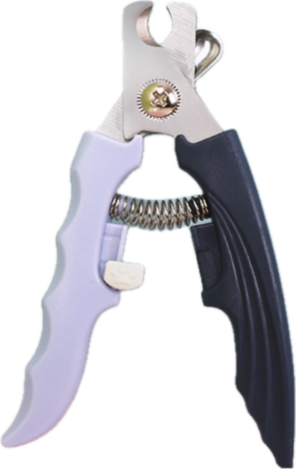 누비즈 반려동물 안전 발톱깎이 미끄럼방지, 1개, 블루