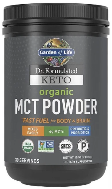 가든오브라이프 닥터 포뮬레이티드 케토 MCT 파우더, 1개, 300g - 쿠팡
