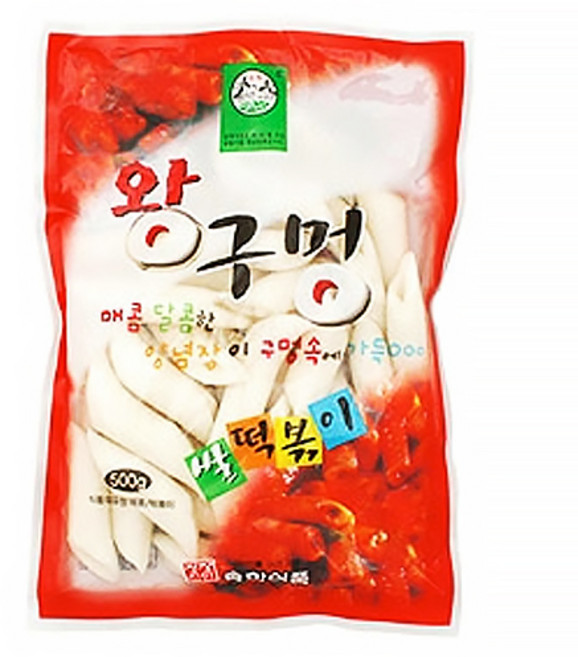 송학식품 왕구멍 쌀떡볶이 500g(약3인분) X 12개입 BOX, 500g, 5개