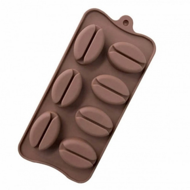 수제 초콜릿 몰드 베이킹 커피 콩 몰드 디저트 모양틀, 1개, 상세페이지 참조