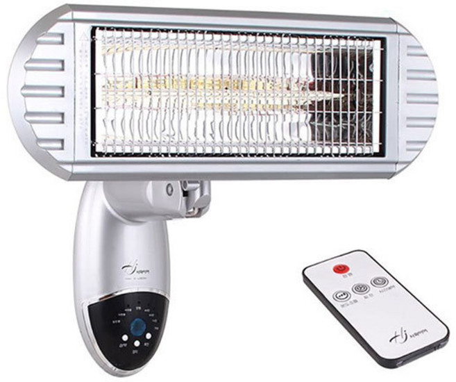 홍진 사파이어 SF-WNR1800 근적외선 벽걸이히터 전기난로 겨울히터, 상세페이지참고