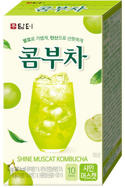 담터 콤부차 샤인머스캣 10Tx1개+사은품, 1개, 5g, 10개입
