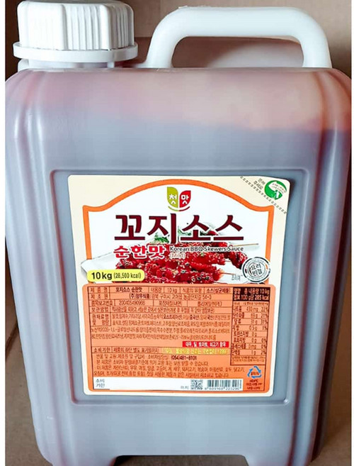 청우 안매운 순한맛 닭꼬치양념소스 떡꼬치 10kg