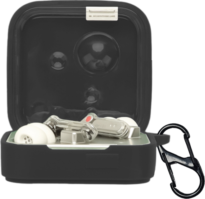 낫싱 이어 3 전용 일체형 실리콘 슬림핏 케이스, BLACK