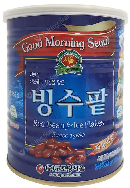 2121. 굿모닝서울 빙수팥(중국산) - 850g, 1개
