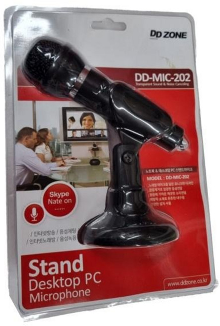 디디존 유선 미니 각도조절 스탠드 마이크, DD-MIC-202