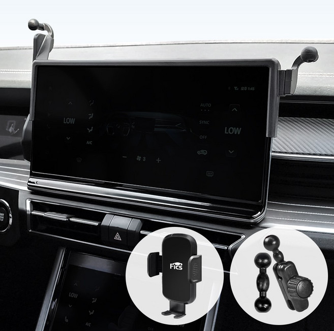 픽스 글로벌 토레스 차량용 핸드폰 거치대 세트, 마운트+연장바+거치대, 1개