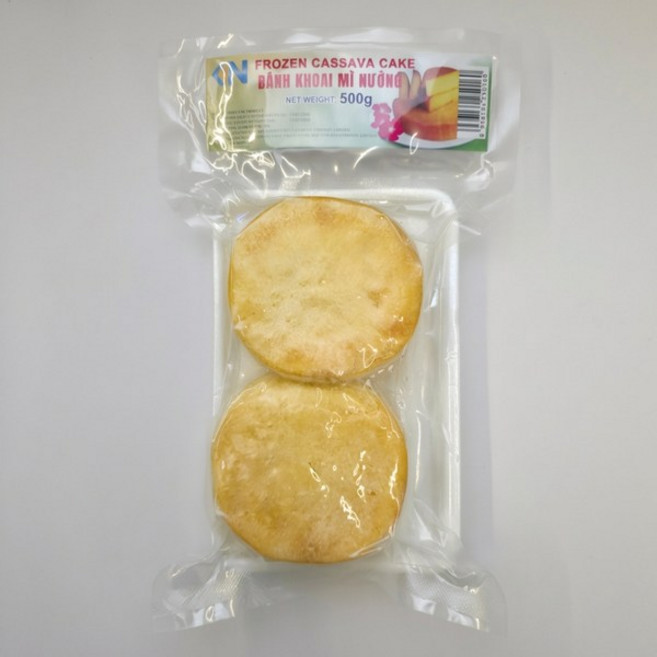베트남 반코아미능 카사바 케이크 냉동 BANH KHOAI MI NUONG 디저트, 6개, 500g