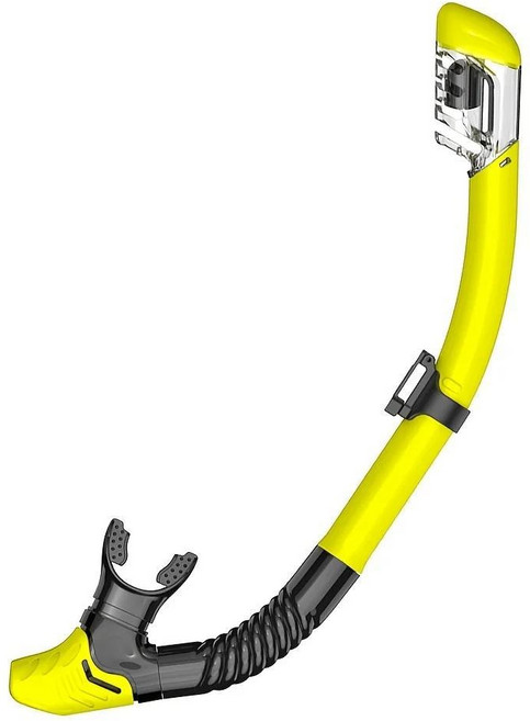 풀 드라이 스노클 이지 브리스 다이빙 스플래시 가드 밸브 스쿠버 프리다이빙 수영 장비, 1개, 색상: 3. Yellow