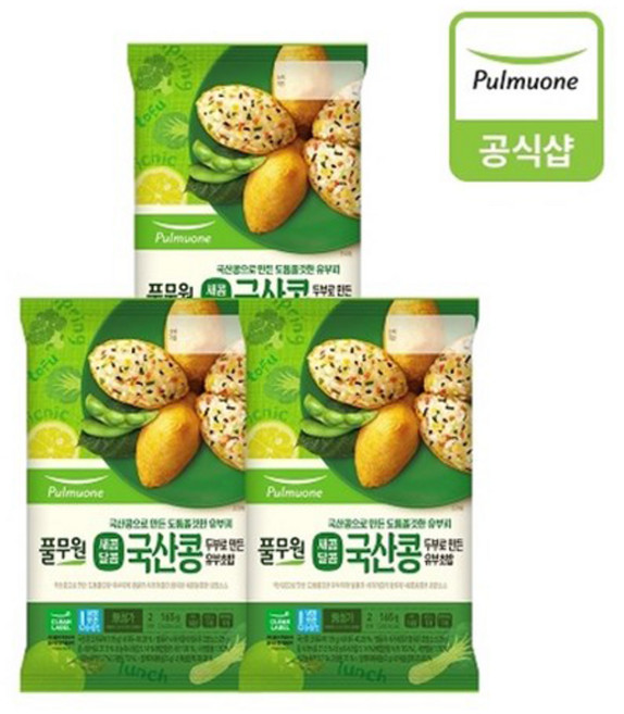 풀무원 [풀무원] 국산콩유부 330g 3개(12인), 3개
