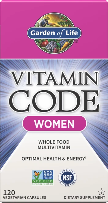 Garden of Life 비타민 코드 우먼 베지테리안 캡슐, 120정, 1개 - 쿠팡