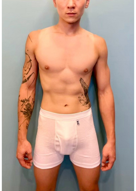 男士羅紋平口四角褲 UE-35 舒適透氣展現男性魅力