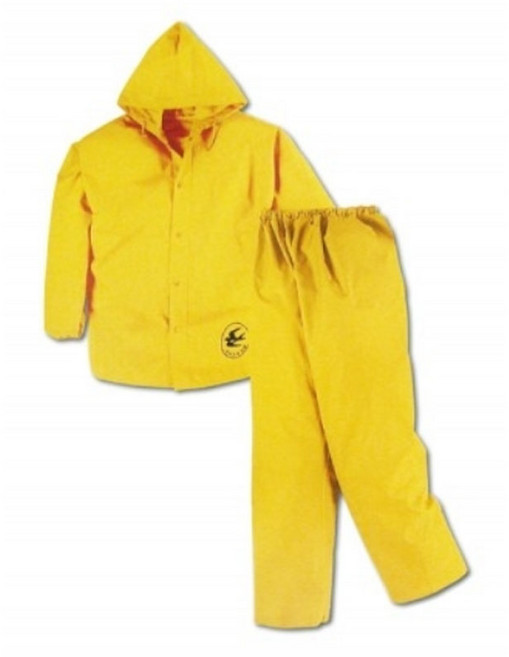 해상작업용 노란색 우비 투피스 배달 택배 순찰용 라이더우비 SI-200C 제비표우의 타포린작업용