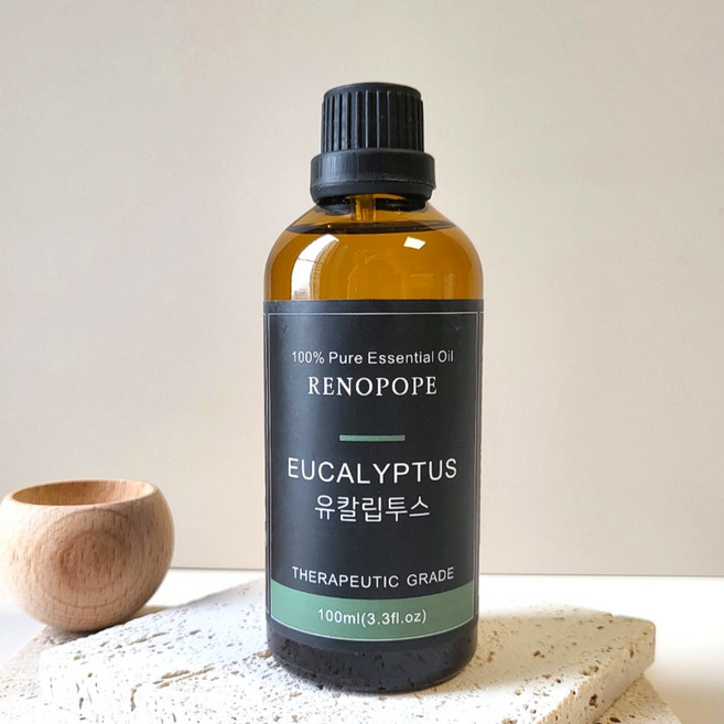 레노포프 천연 에센셜오일 & 블랜딩오일 35종 테라퓨틱등급, 1개, 100ml, 6.유칼립투스