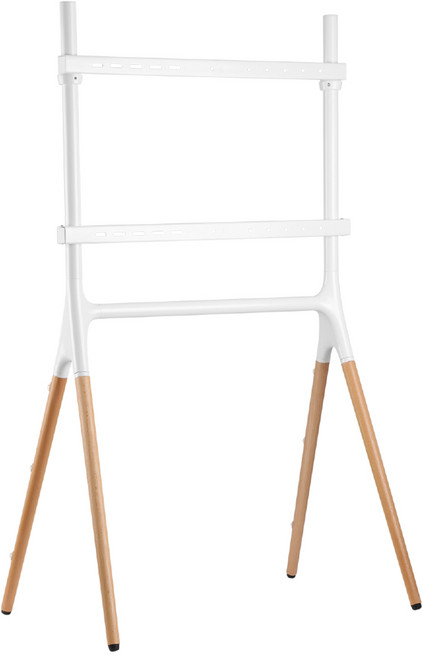 다드림마운트 이젤형티비거치대 TV스탠드 75인치 65인치 삼성LG호환 55인치 네트망+타이 무료증정, FS12W 화이트