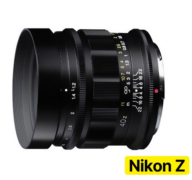 [정품등록시 5만 포인트 3년 보증] 보이그랜더 NOKTON 40mm F1.2 ASP for Z-마운트