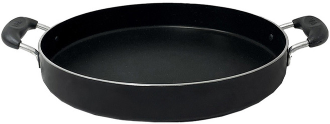루키주방 마블코팅 전판 닭갈비판, 1개, 55cm