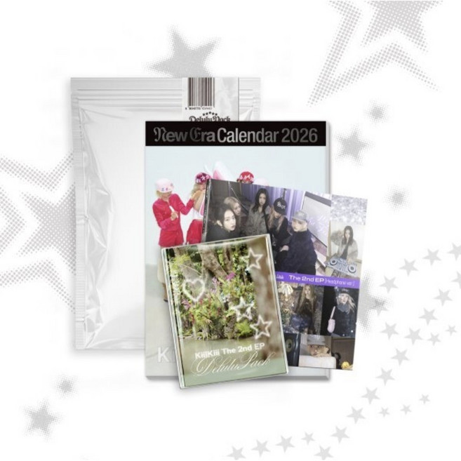 버전랜덤 KiiiKiii 키키 - The 2nd EP ALBUM Delulu Pack, 키키랜덤1장
