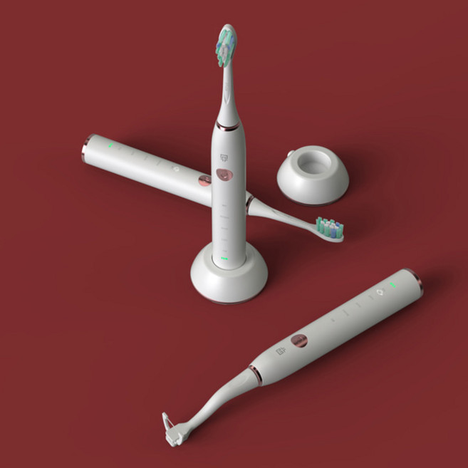 [당일발송] 이프로스 음파 전동 칫솔 풀세트 IPX7 / 치실 올인원 스마트, 1, 1세트