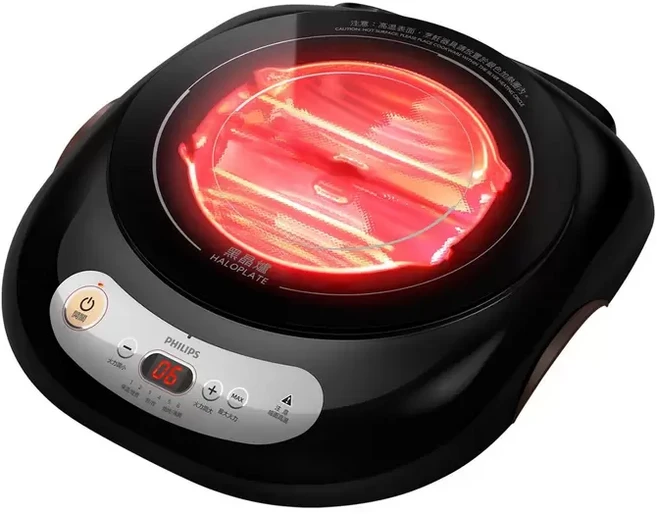 PHILIPS 飛利浦 黑晶爐 2.1kg, HD4970, Freestanding